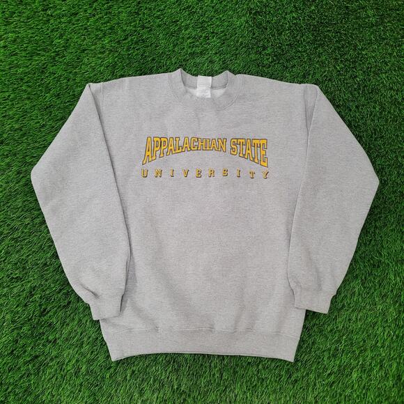 Vintage 90s Appalachian State Sweatshirt Womens Small 19x24 Baggy - Picture 1 of 13